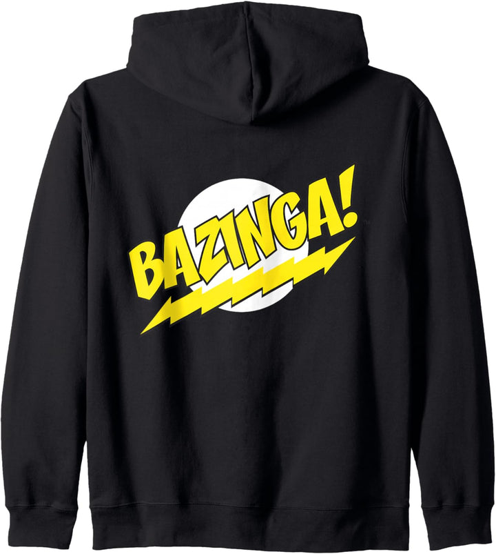 Das Logo der Urknalltheorie Bazinga Kapuzenjacke