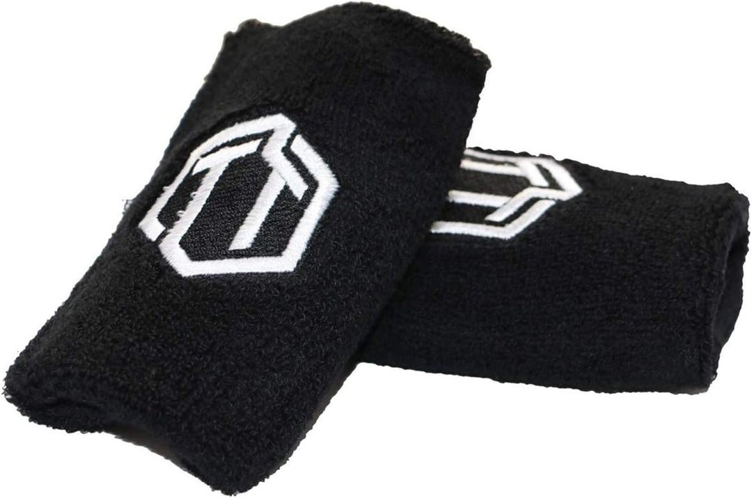 Sporttrend 24® Kettlebell Handgelenkschutz Set Schwarz | Unterarmschutz Wrist Protection