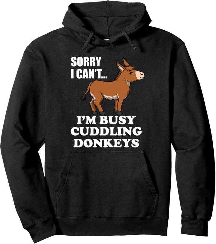Baby Esel Lustiger Maultier-Spruch Pullover Hoodie