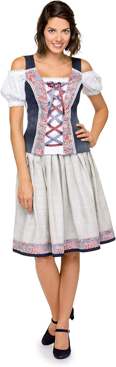 Stockerpoint Damen Liberty Trägershirt/Cami Shirt 32 Sky Blue, 32 Sky Blue