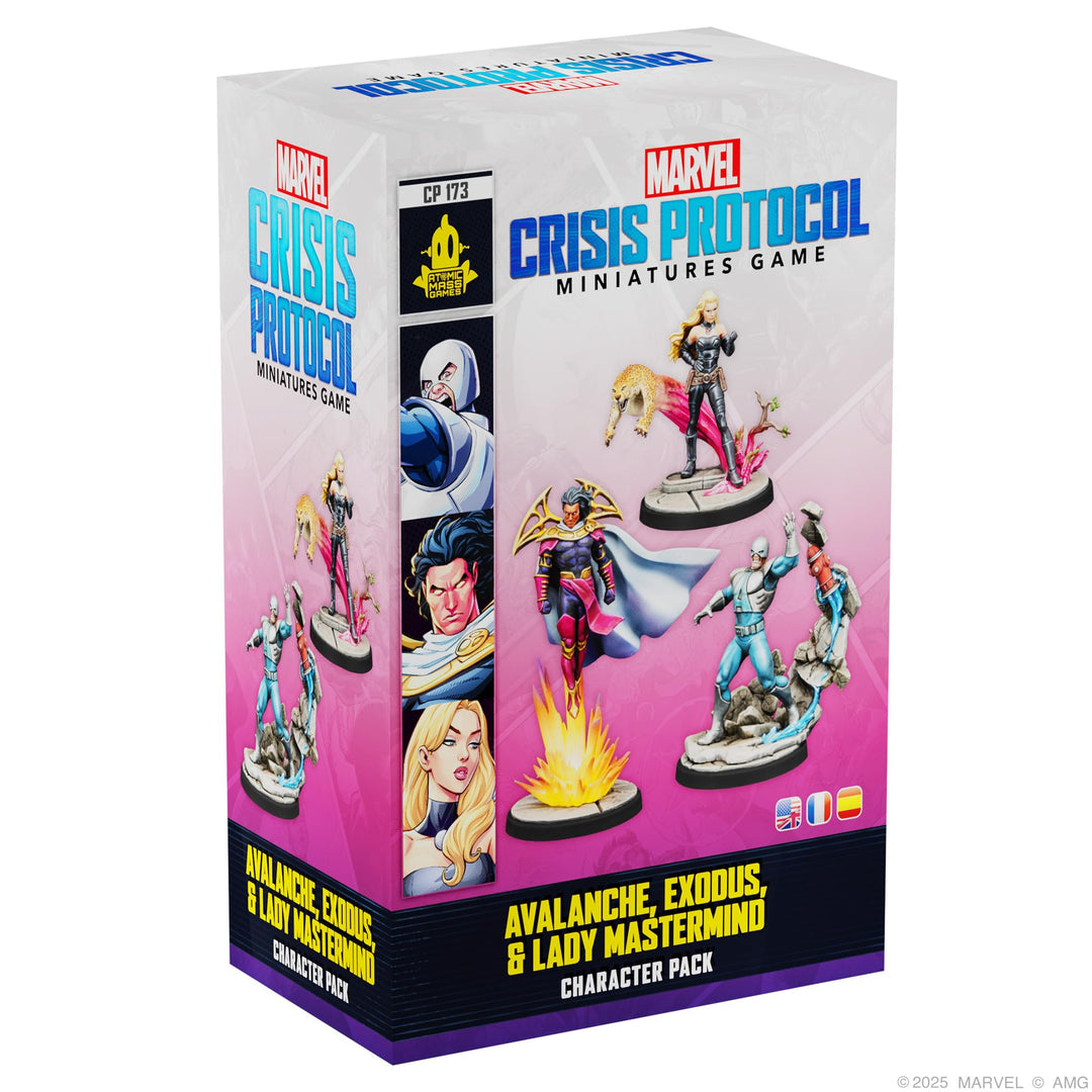 Atomic Mass Games, Marvel: Crisis Protocol – Avalanche, Exodus &amp; Lady Mastermind, Character-Expansio