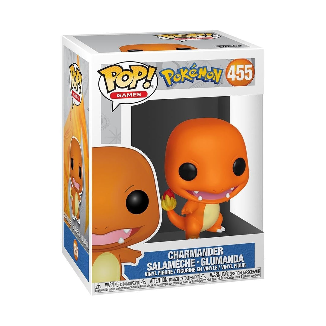 Funko Pop! Games: Pokemon - Charmander - Glumanda - Vinyl-Sammelfigur - Geschenkidee - Offizielle Ha