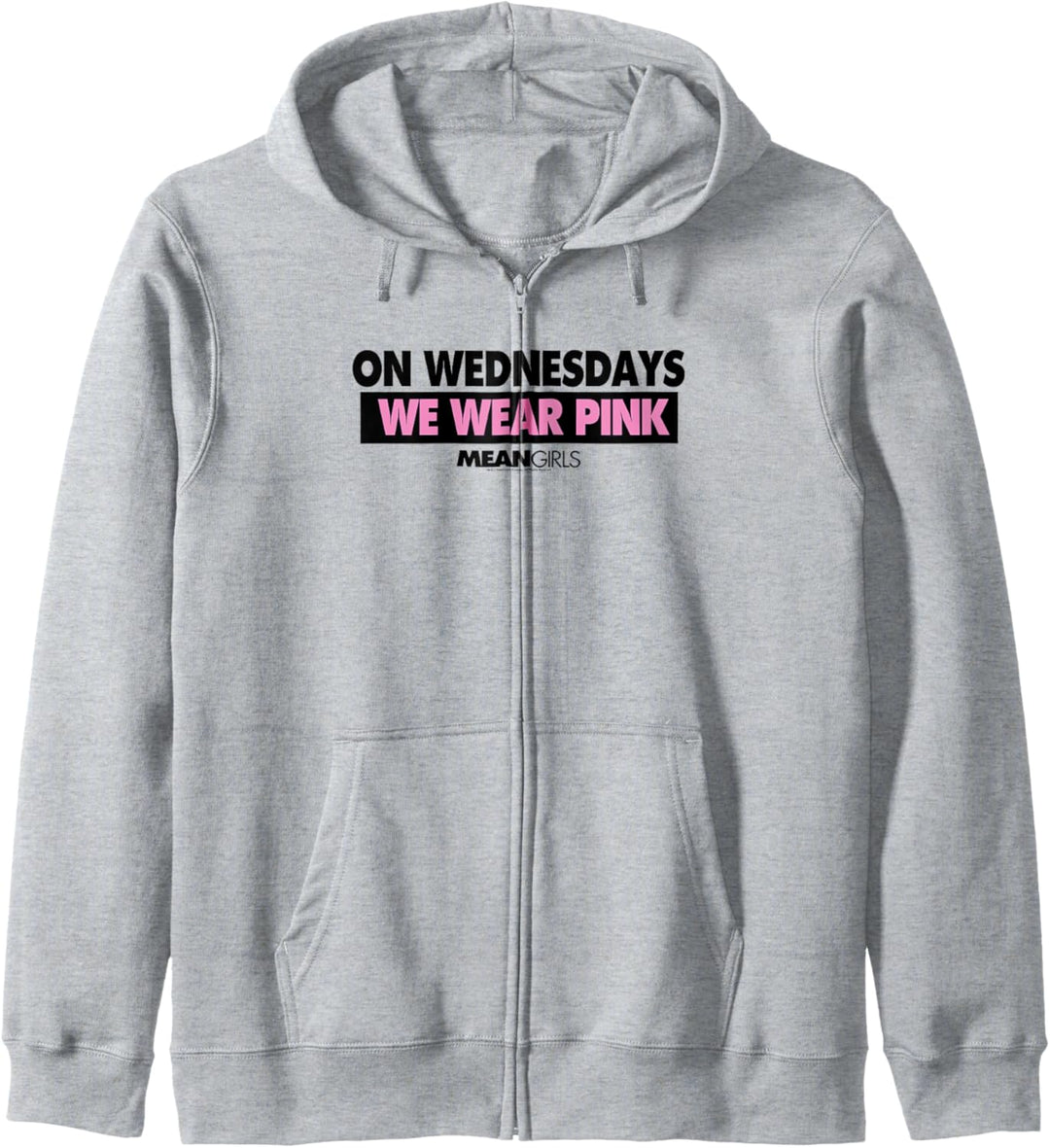 Mean Girls We Wear Pink Fill In Kapuzenjacke