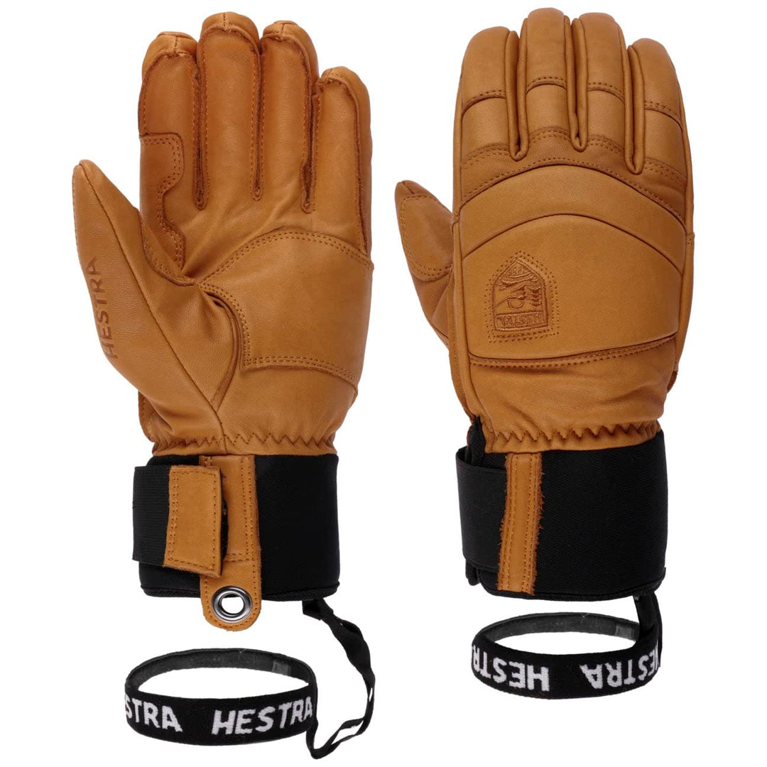 Hestra Fall Line 5-Finger Handschuhe Fingerhandschuhe Lederhandschuhe Herren - mit Futter Winter Her