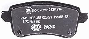 HELLA PAGID 8DB 355 023-211 Bremsbelagsatz - T2441 - Dicke/Stärke: 15.9mm - Bremssystem: Lucas - nic