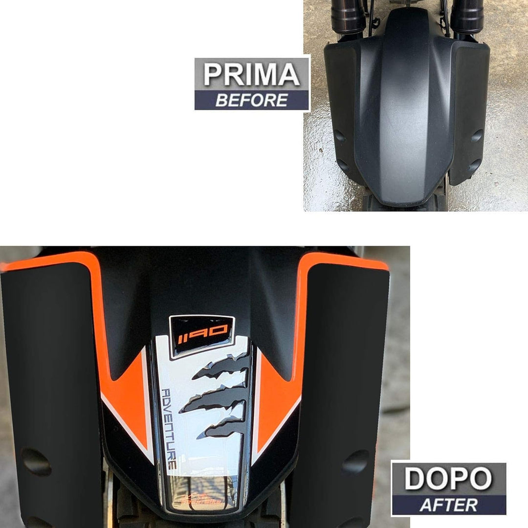 Resin Bike Aufkleber für Motorrad Kompatibel mit KTM 1190 Adventure S 2013-2016. Kotflügelschutz vor