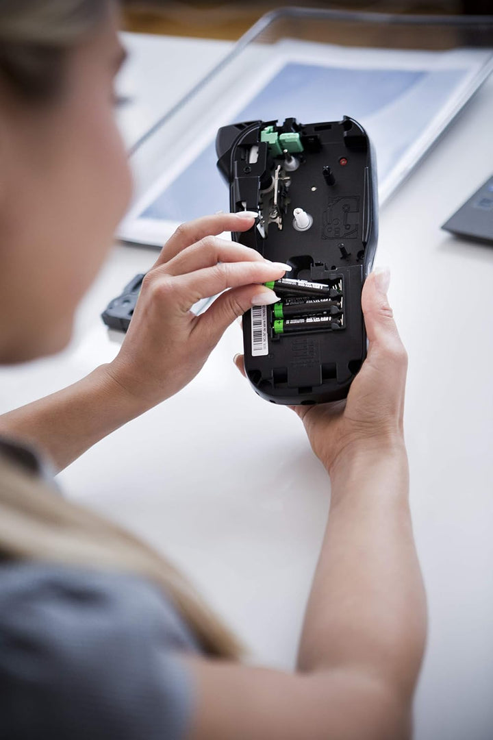 Brother PT-H110 Etikettierer, tragbar, lustig und kompakt, ideal für den Einsatz im Büro, mit 1 TZE