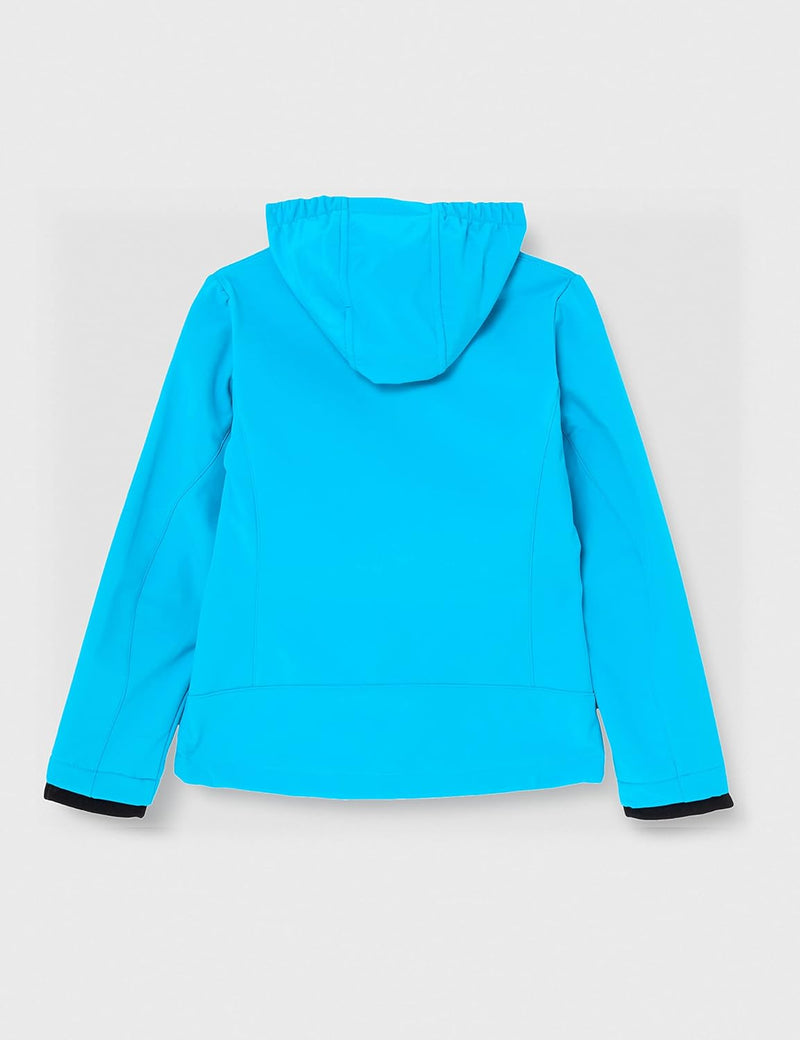 CMP Mädchen Softshelljacke für Kinder KID G JACKET FIX HOOD 140 Türkis, 140 Türkis