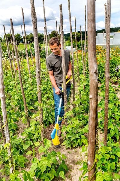GLORIA Gardenboy PLUS | Elektrischer Bodenkrümler | Motorhacke/Gartenhacke und Kultivator mit 8 cm A