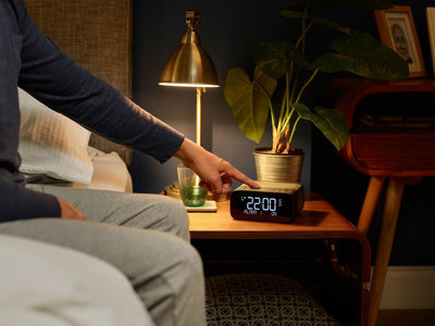 Pure Siesta S6 Bluetooth Radiowecker (Digitalradio, CrystalVue Display, Bluetooth, DAB/DAB+ und UKW,