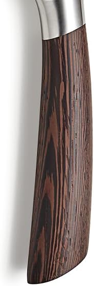 Paul Wirths BLAZE Santoku Messer 18cm aus MOV Stahl, Griff aus edlem Wengeholz, japanisches extrem s