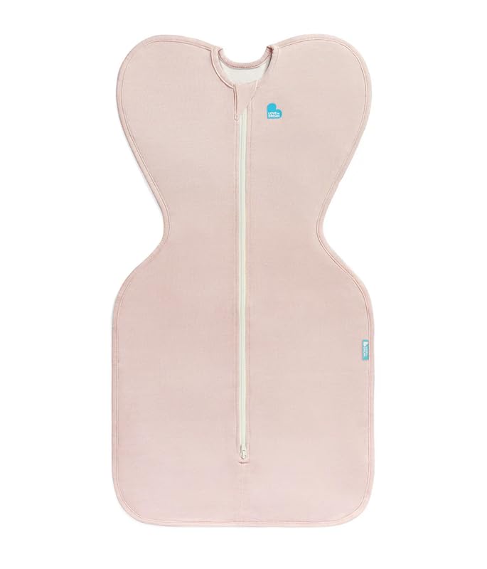 Love to Dream Swaddle UP, Neugeborene 2,2–3,8 kg – Rouge, eng anliegende Passform, unterstützt gesun