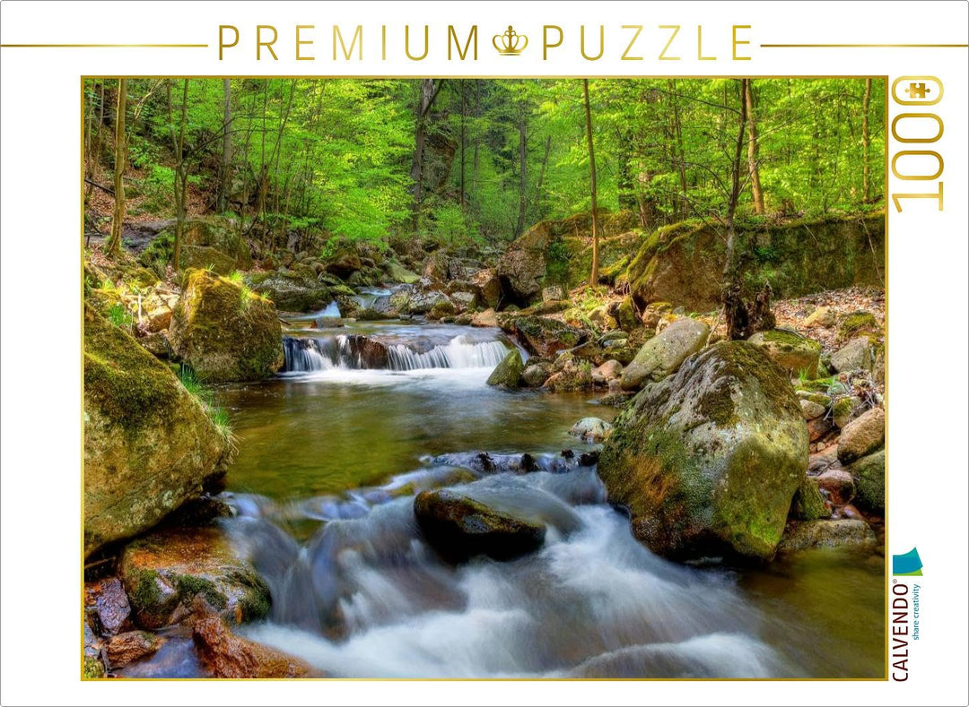CALVENDO Puzzle Ilsetal bei Ilsenburg 1000 Teile Lege-Grösse 64 x 48 cm Foto-Puzzle Bild von Steffen