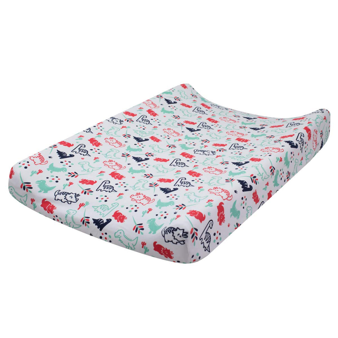 JYOKO KIDS Bezug fur wickelauflage (DINO PARTY, 80 X 50 CM) 80 X 50 CM DINO PARTY, 80 X 50 CM DINO P