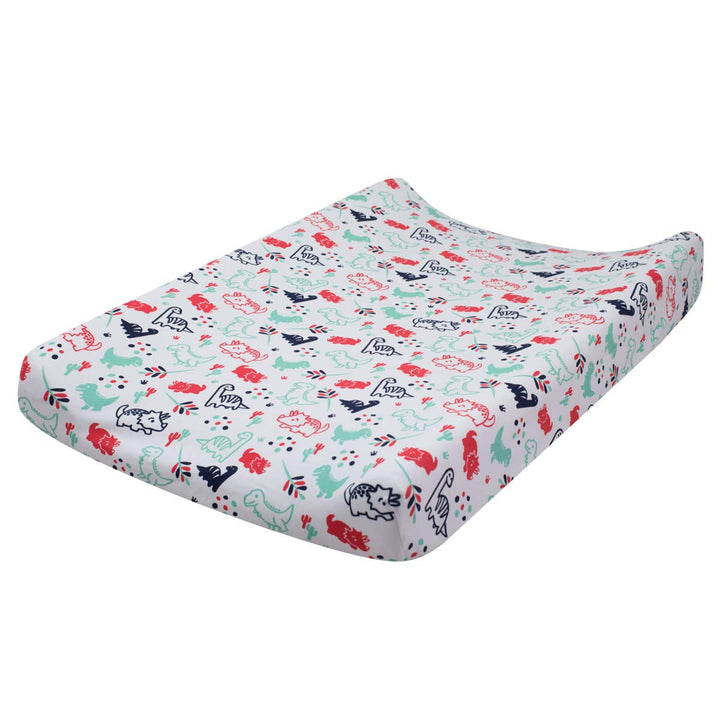 JYOKO KIDS Bezug fur wickelauflage (DINO PARTY, 80 X 50 CM) 80 X 50 CM DINO PARTY, 80 X 50 CM DINO P
