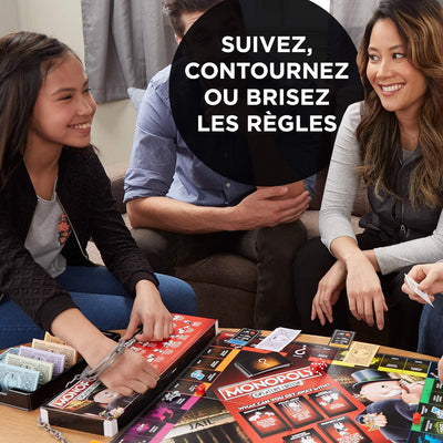 Monopoly Dreiecks, Gesellschaftsspiel, Brettspiel für die Familie, französische Version, ab 8 Jahren