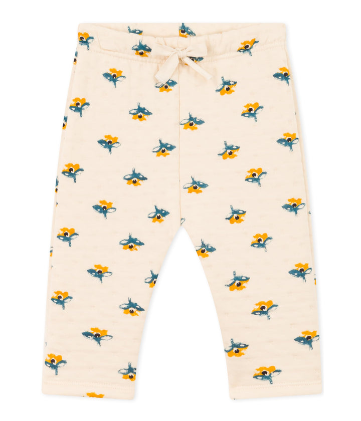 Petit Bateau Baby-Mädchen Hose 3 Monate Weiss Avalanche / Mehrfarbig, 3 Monate Weiss Avalanche / Meh