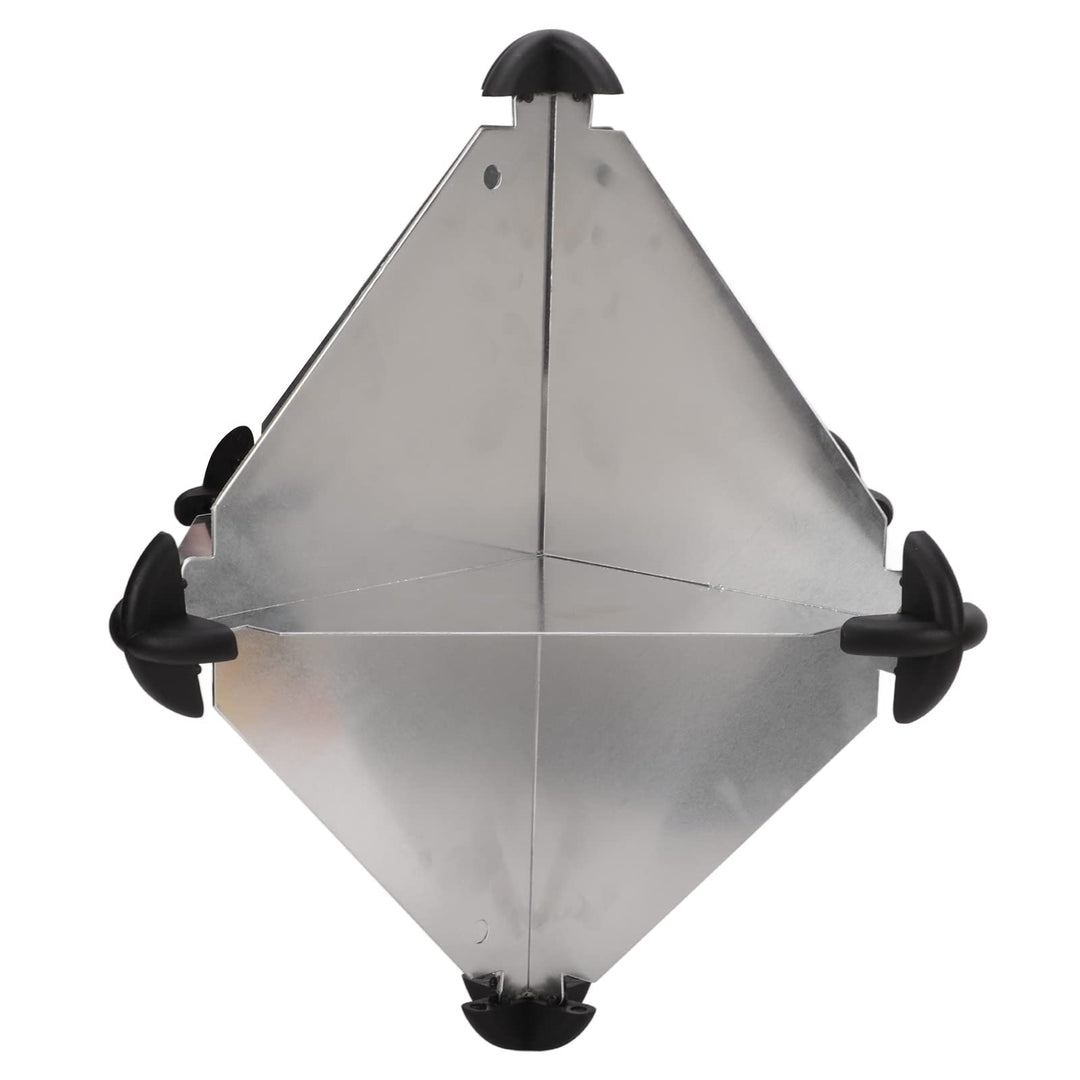 Radarreflektor Segelboot,Marine Radarreflektor, 10 Stück Oktaeder Aluminium Radar Reflektoren 30,5 X