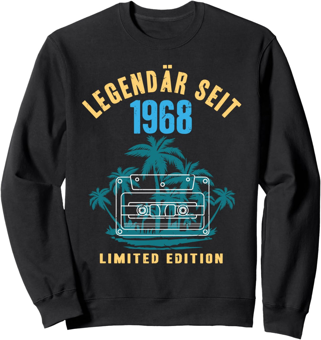 Legendär Seit 1968 Jahrgang 52 Geburtstag Geschenk Vintage Sweatshirt