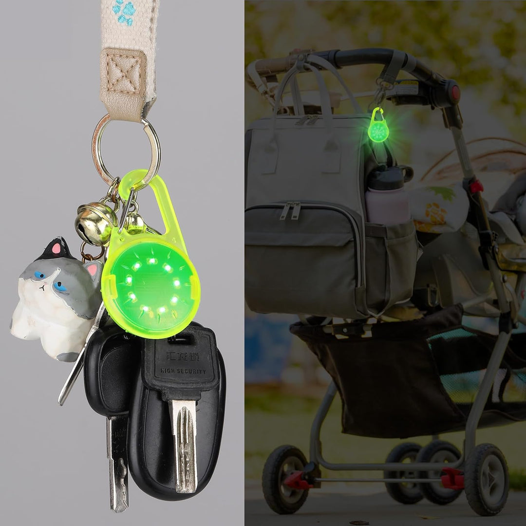 ZLCBBD LED Blinklicht Schulranzen Sicherheitslicht USB Aufladbar - Reflektoren Licht für Schulranzen