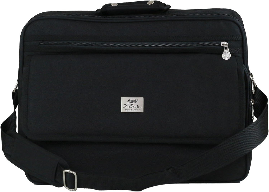 XXL und Kleiner Schultertasche Aktentasche Flugbegleiter Laptop Umhängetasche Business Messenger Bag