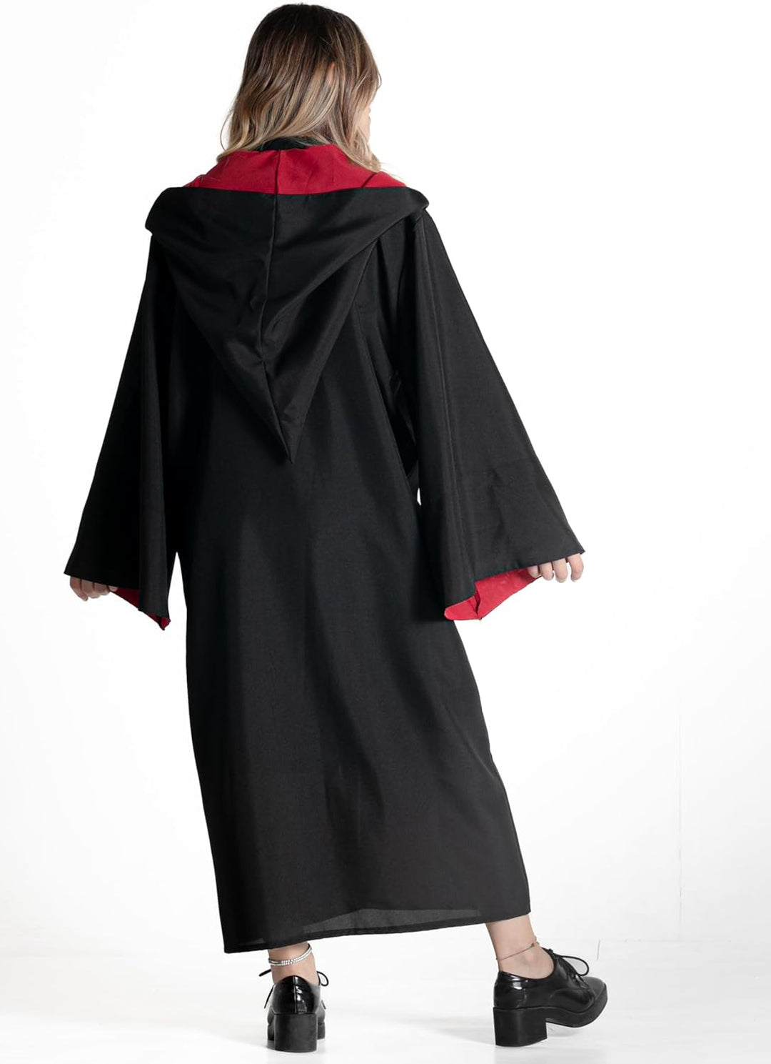 Ciao- Cloak Cape Tunic Deluxe official Harry Potter Wizarding World (One size adult) with embroidere