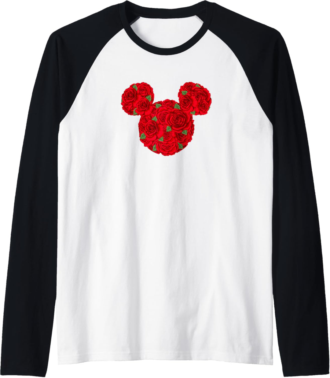 Disney Mickey And Friends Valentinstag Rose Mickey Raglan
