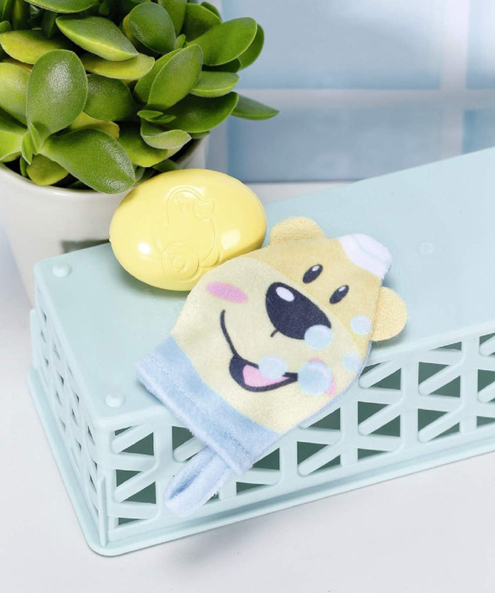 BABY born Bath, Puppenzubehör fürs Bad mit Kapuzenhandtuch, Schwamm und Waschlappen, für 43 cm Puppe