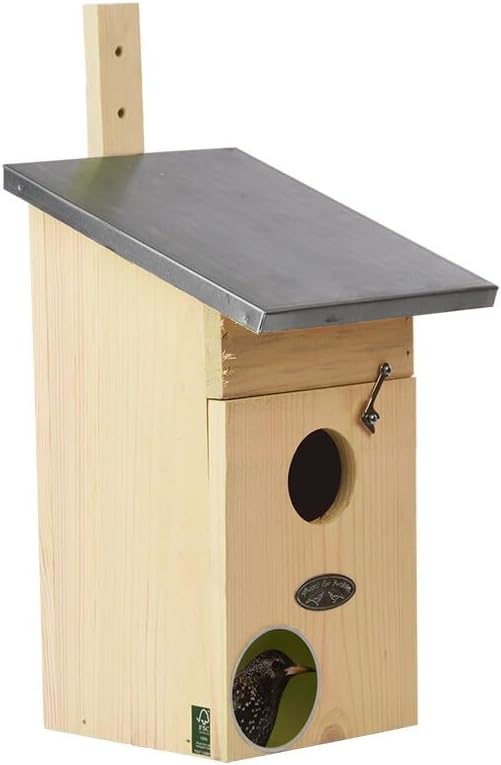 Esschert Design | Nistkasten Star | Holz | 40x23x19 cm