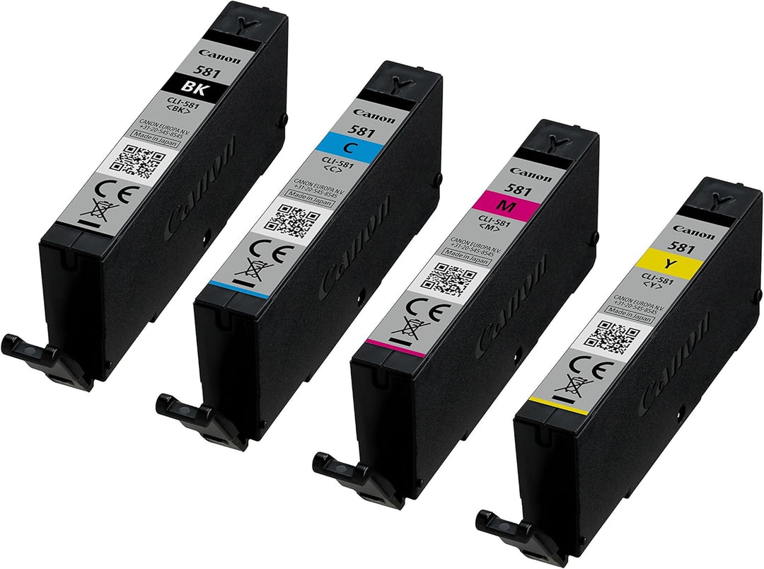 Canon CLI-581 C M Y BK Plastikverpackung, Plastikverpackung