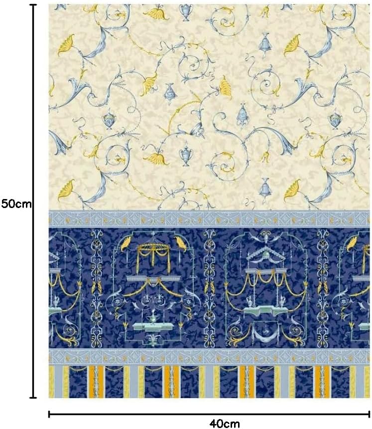 Bassetti OPLONTIS Tischläufer aus 100% Baumwolle, Panama-Gewebe in der Farbe Blau v.9, Masse: 50x150
