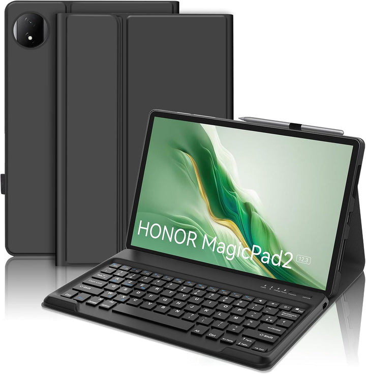 FOGARI Tastatur für Honor MagicPad 2 WiFi Tablet 12,3 Zoll 2024, AZERTY Französische AZERTY-Tastatur