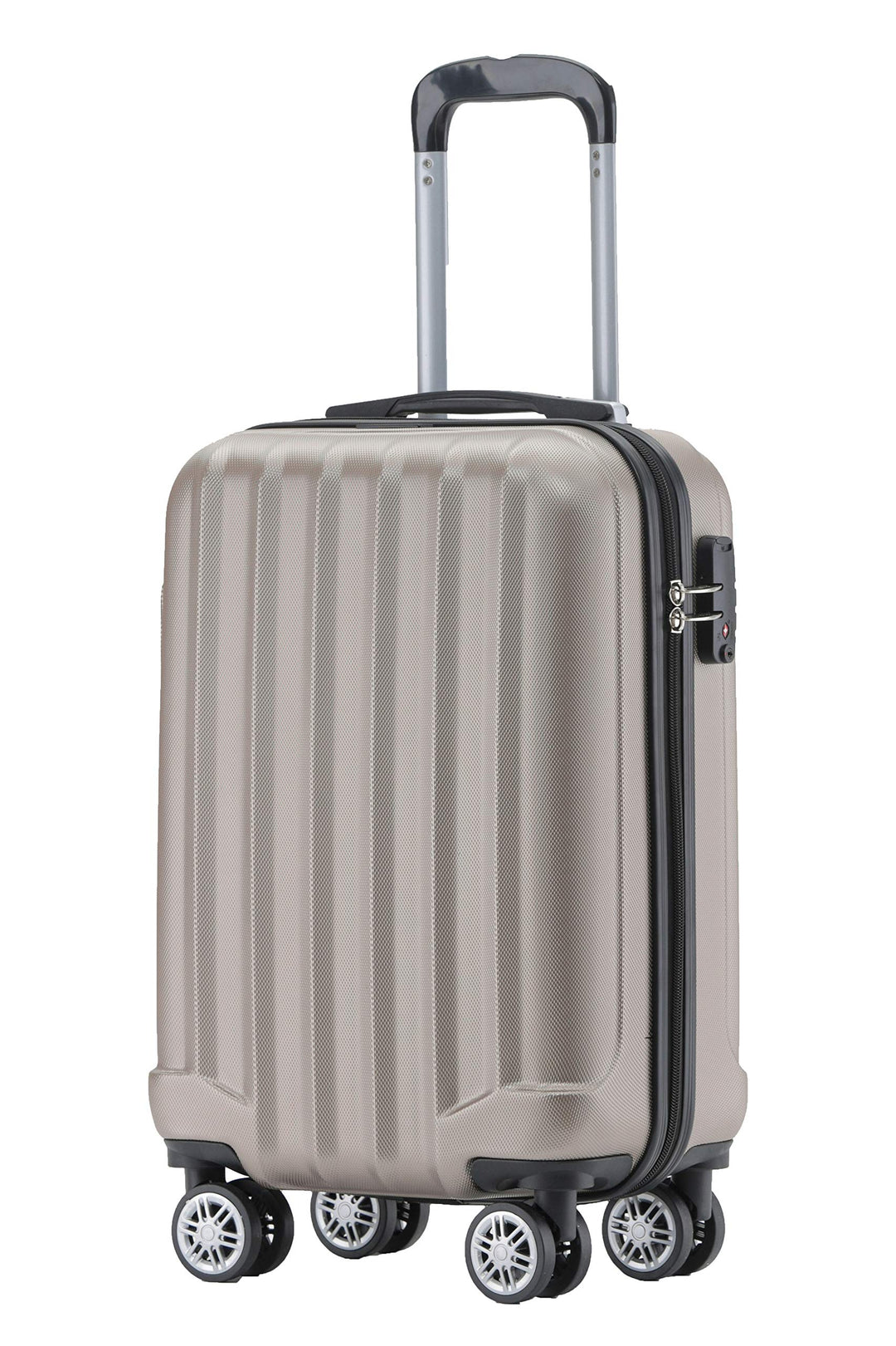 BEIBYE TSA-Schloss 2080 Hangepäck Zwillingsrollen neu Reisekoffer Koffer Trolley Hartschale Set-XL-L