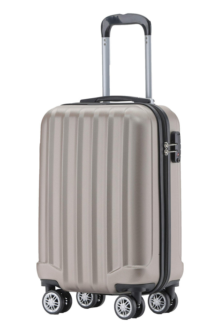 BEIBYE TSA-Schloss 2080 Hangepäck Zwillingsrollen neu Reisekoffer Koffer Trolley Hartschale Set-XL-L