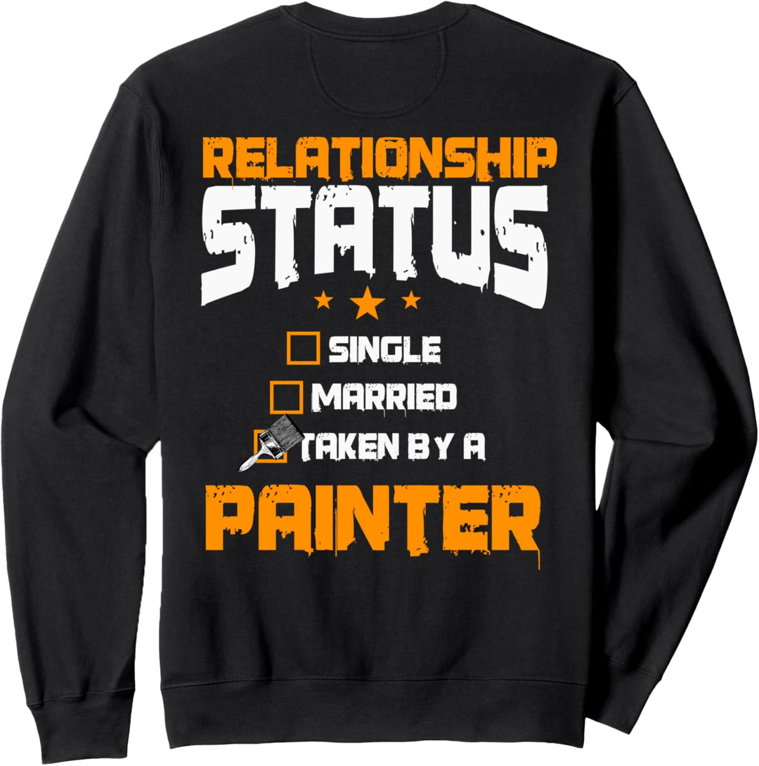 Maler Geschenke Design auf der Rückseite der Kleidung Sweatshirt
