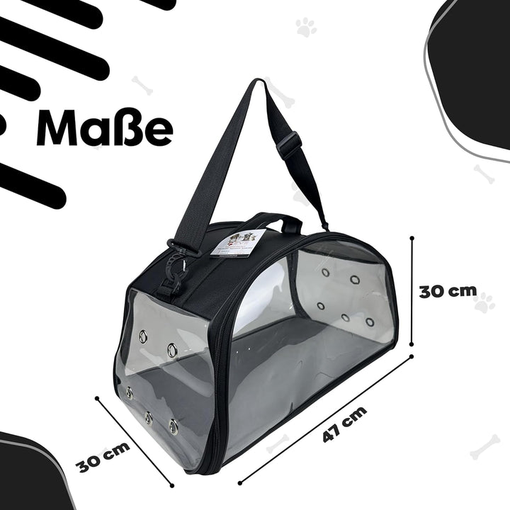 EVE Textile Hunde Tragetasche | Katzen Tragetasche | Hundetasche | Katzentasche | Hunde Umhängetasch