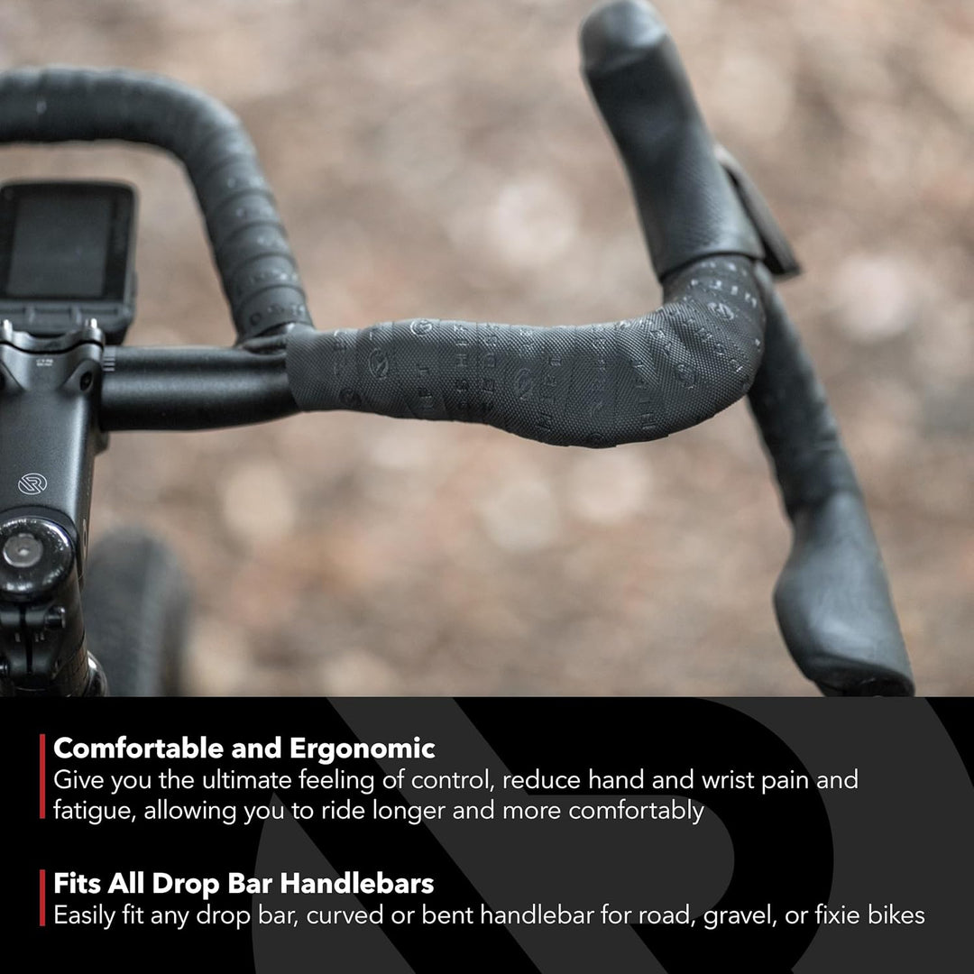 REDSHIFT Cruise Control Drop Bar Griffe für Rennrad Lenker, passend für alle Drop Bar Lenker für Ren
