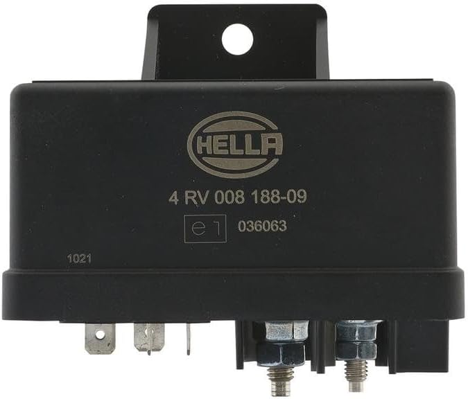 HELLA 4RV 008 188-091 Steuergerät, Glühzeit - 12V - 6-polig - Vorglühzeit: 8sec. - ohne externe Temp