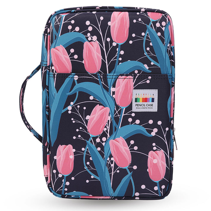 OVAKIA Federmäppchen Super Grosse, Pencil Case Schreibwaren-Stifttasche Federtaschen mit 100 Slots O