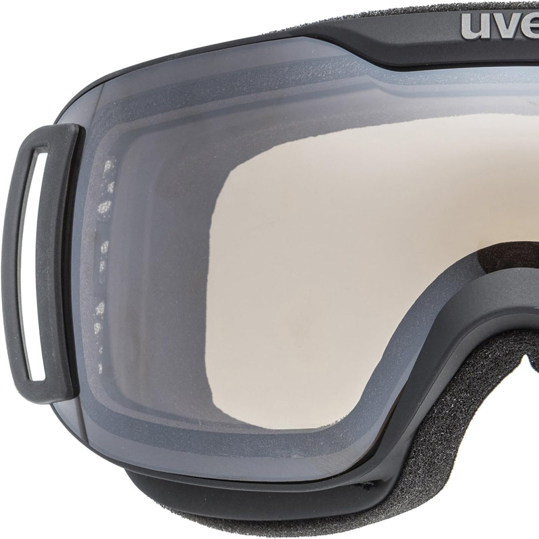 Uvex Unisex Downhill 2000 Vlm Skibrille, Einheitsgrösse Schwarz