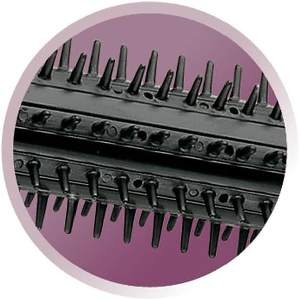 Remington heisse Rundbürste mit Dampf-System CB4N für Wellen, Locken und Volumen, pink/schwarz , 1er