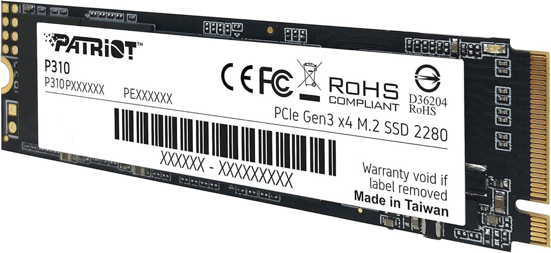 Patriot P310 M.2 PCIe Gen 3x4 240 GB SSD, 240 GB