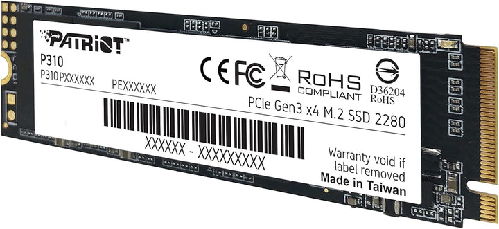 Patriot P310 M.2 PCIe Gen 3x4 240 GB SSD, 240 GB