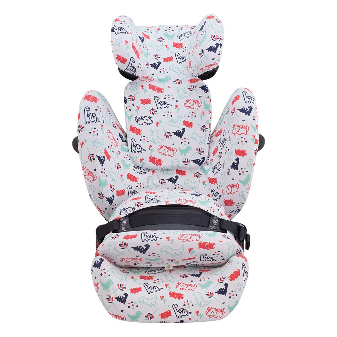 JYOKO KIDS Bezug Kompatibel mit Cybex Pallas G I-SIZE (Bezug Pallas G, DINO PARTY) Bezug Pallas G DI