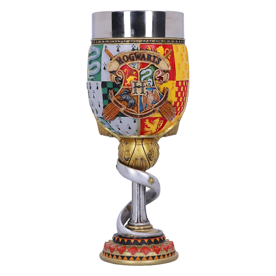 Nemesis Now Harry Potter Golden Snitch Quidditch Collectable Goblet, Kunstharz, Gelb, 1 Stück (1er P