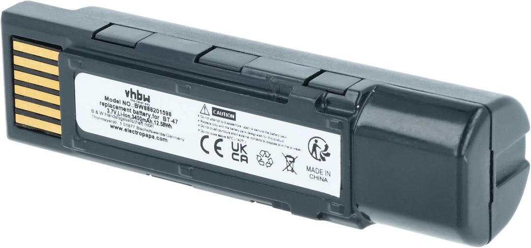 vhbw Akku kompatibel mit Datalogic Gryphon GM4500 | 4500, GBT4500 Barcodescanner POS (3400 mAh, 3,7