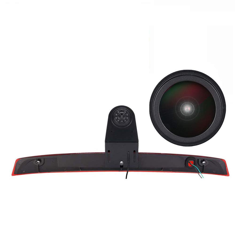 HD IP68 Rückfahrsystem Rückfahrkamera im 3.Bremslicht Bremsleuchte passend Mit Winkel verstellen Nac