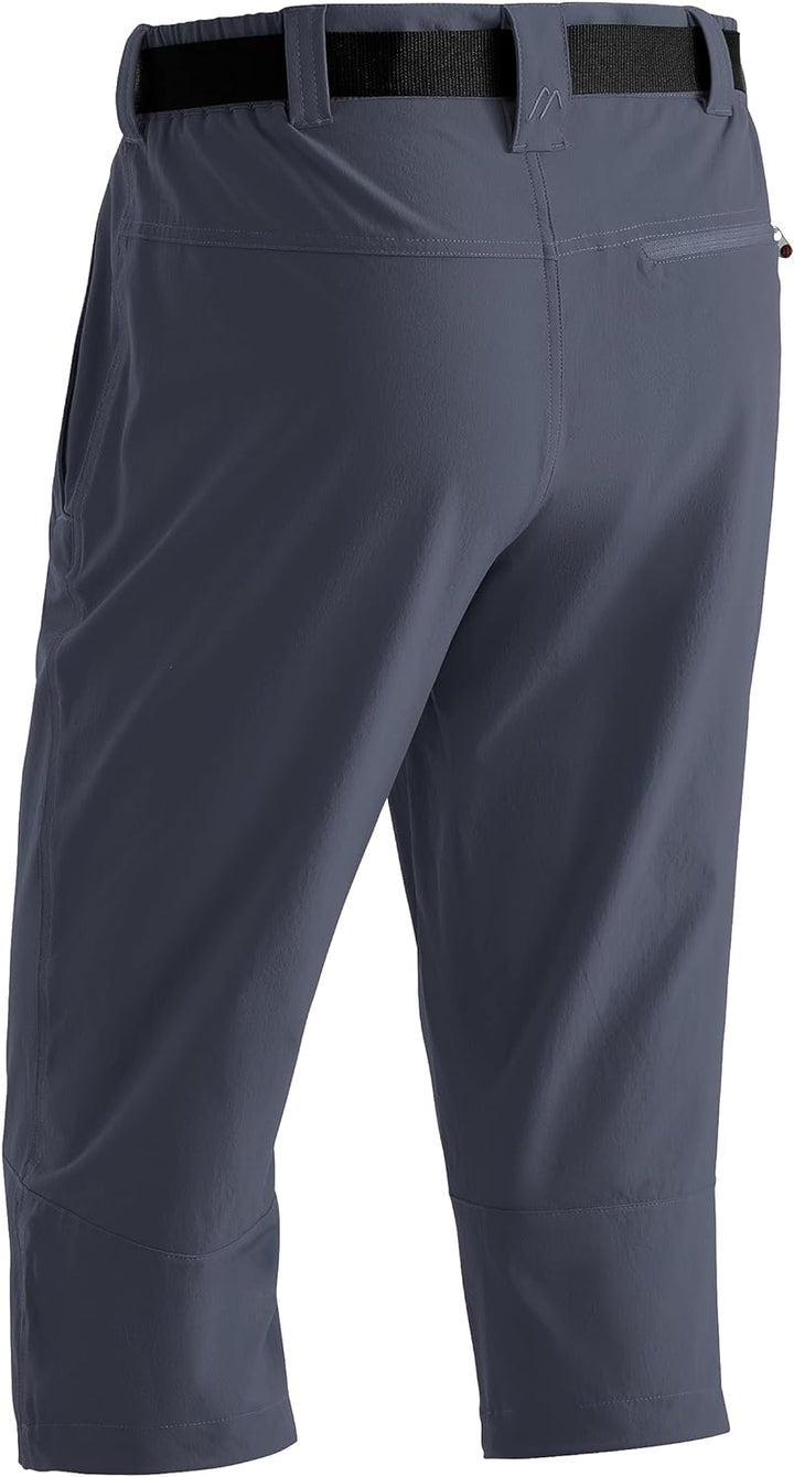 Maier Sports Herren 3/4 Hose Jennisei 28 Grau, 28 Grau
