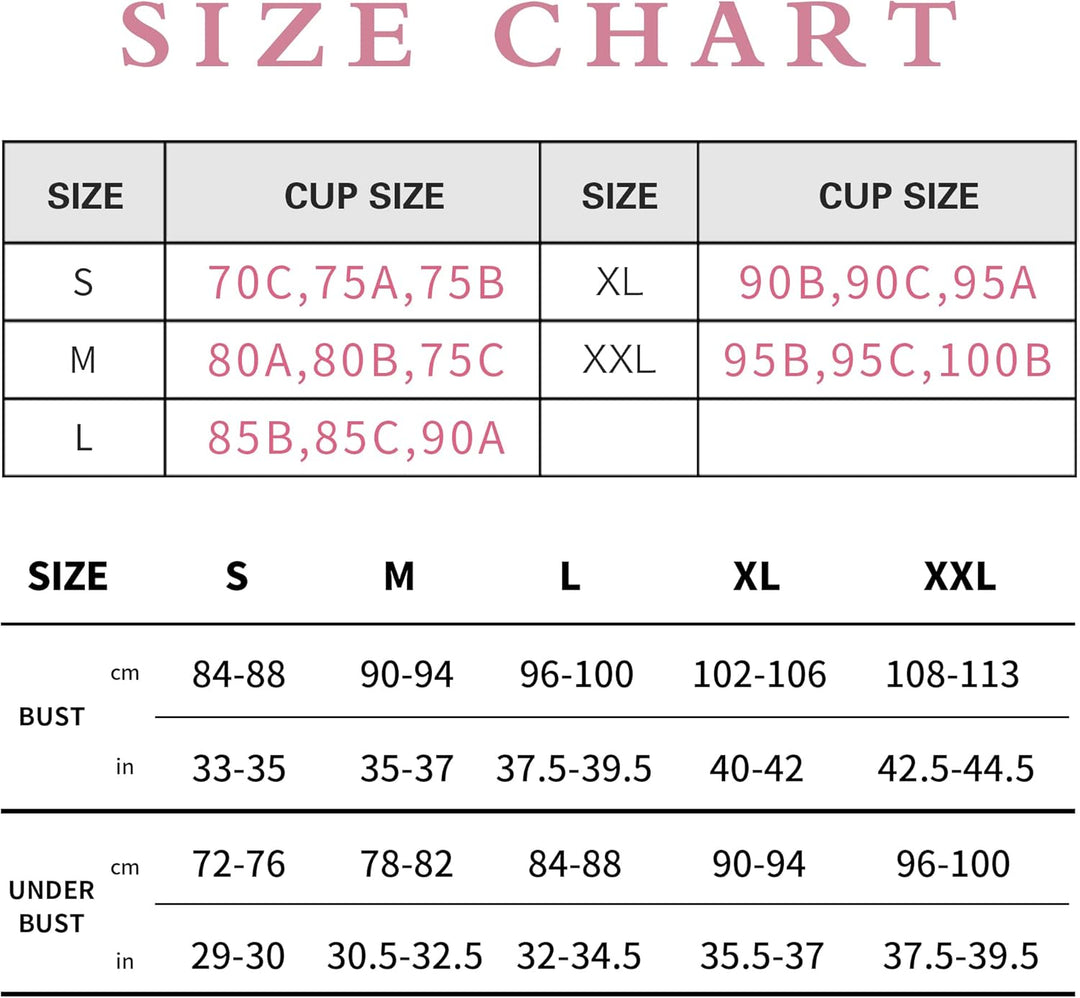 WOWENY Damen Komfort BHS Ohne Bügel Zero Feel Bralette für Frauen, Weich und Bequem T Shirt Schlaf B