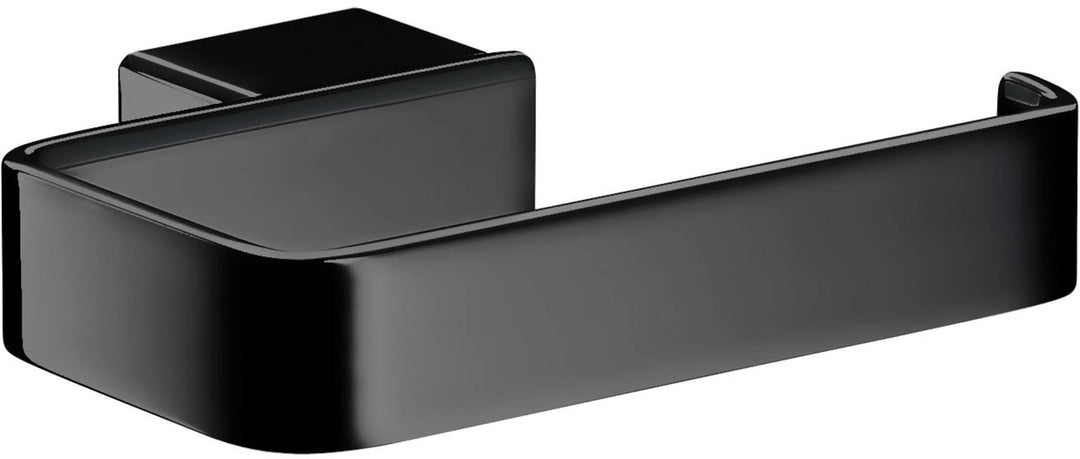 emco LOFT Papierhalter ohne Deckel, eleganter Toilettenpapierhalter zum Schrauben aus Aluminium, hoc